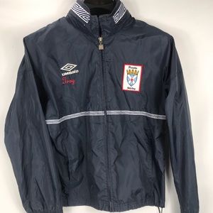 Umbro men’s size S jacket hidden hood